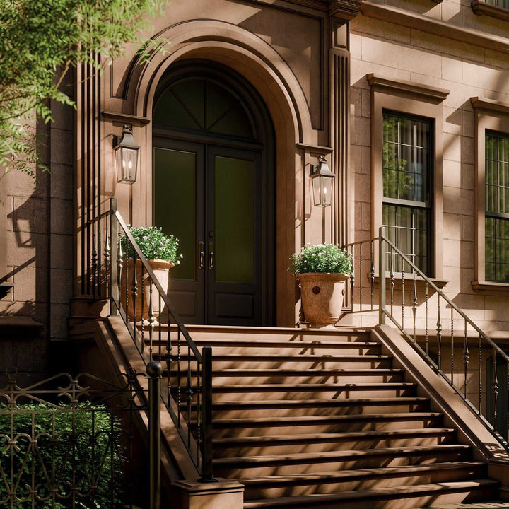 Cleary Two Light Outdoor Wall Mount in Olde Bronze Kichler Canada