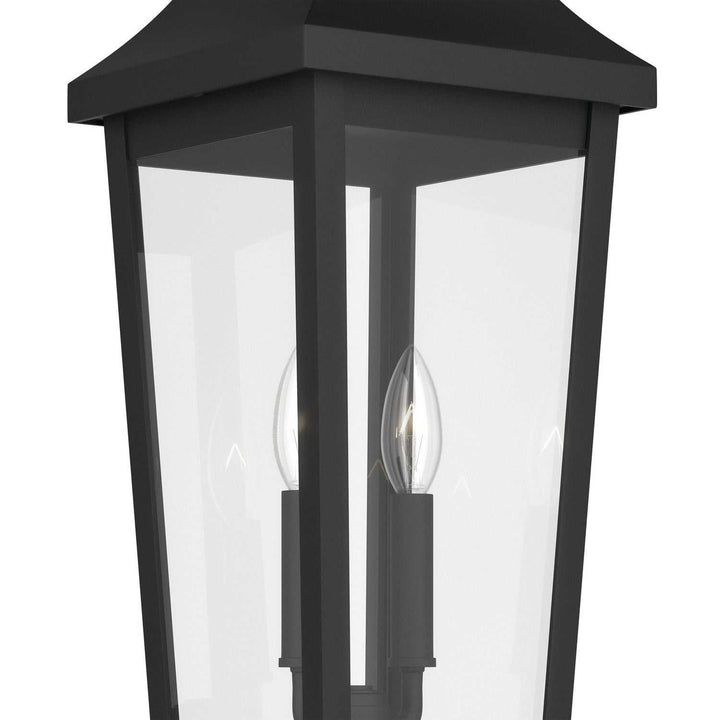 Kichler Canada - 59197BKT - Two Light Outdoor Post Lantern - Cleary - Textured Black