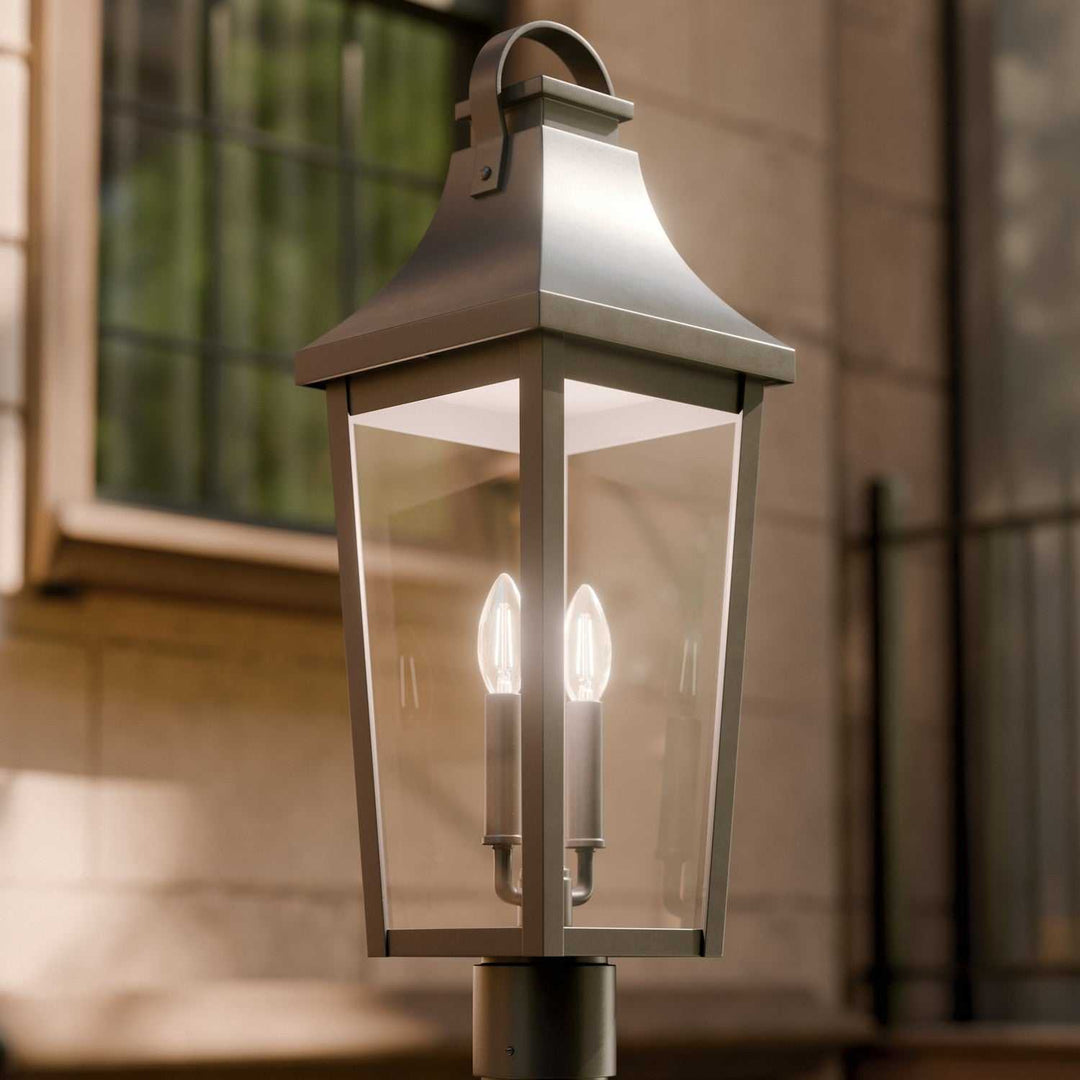 Kichler Canada - 59197OZ - Two Light Outdoor Post Lantern - Cleary - Olde Bronze