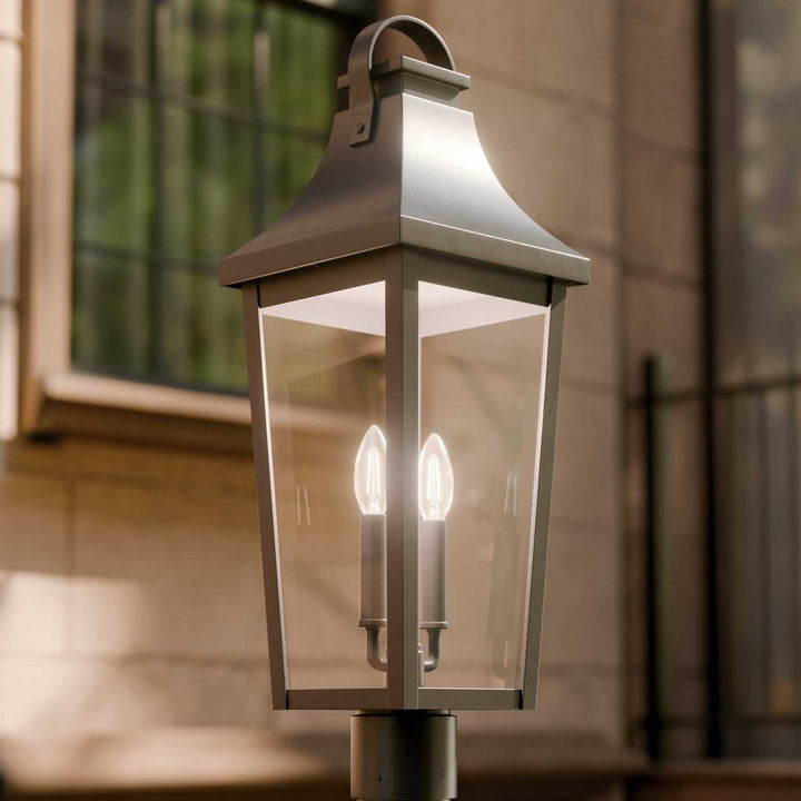 Kichler Canada - 59197OZ - Two Light Outdoor Post Lantern - Cleary - Olde Bronze