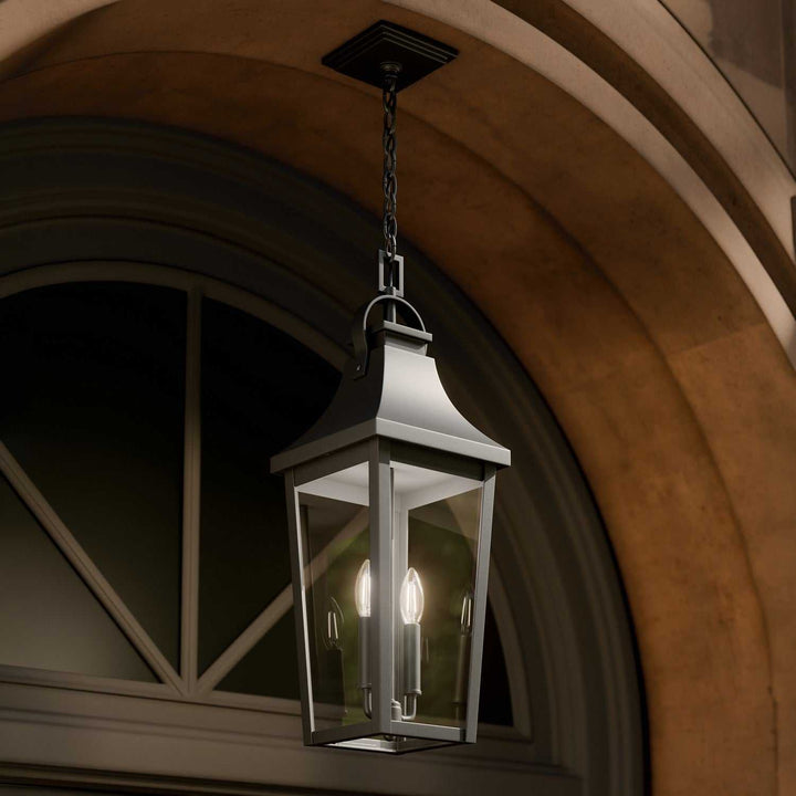Kichler Canada - 59198BKT - Two Light Outdoor Pendant - Cleary - Textured Black