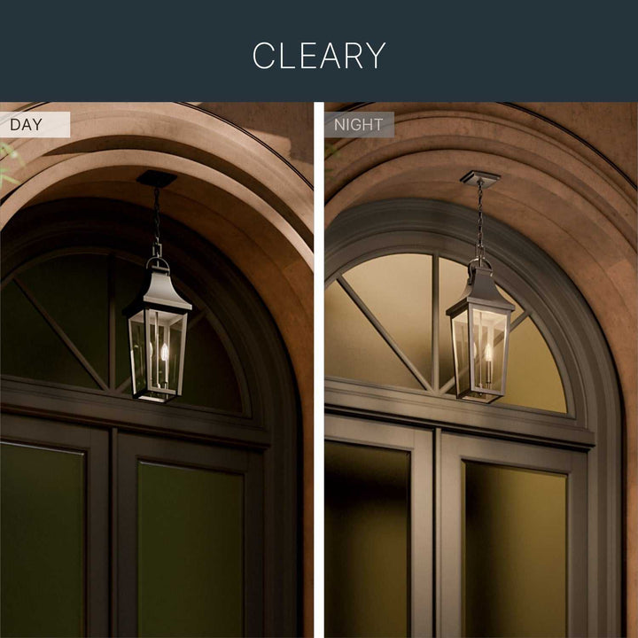 Kichler Canada - 59198OZ - Two Light Outdoor Pendant - Cleary - Olde Bronze