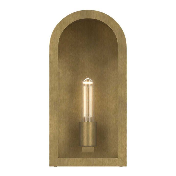 Kichler Canada - 59200NBR - One Light Outdoor Wall Mount - Marea - Natural Brass