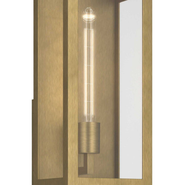 Kichler Canada - 59201NBR - One Light Outdoor Wall Mount - Marea - Natural Brass