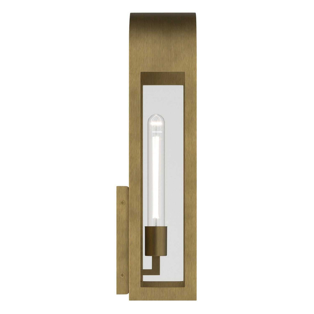 Kichler Canada - 59202NBR - One Light Outdoor Wall Mount - Marea - Natural Brass