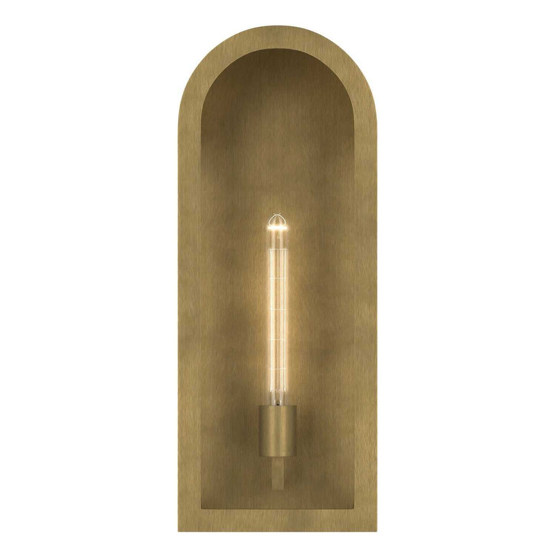 Kichler Canada - 59202NBR - One Light Outdoor Wall Mount - Marea - Natural Brass