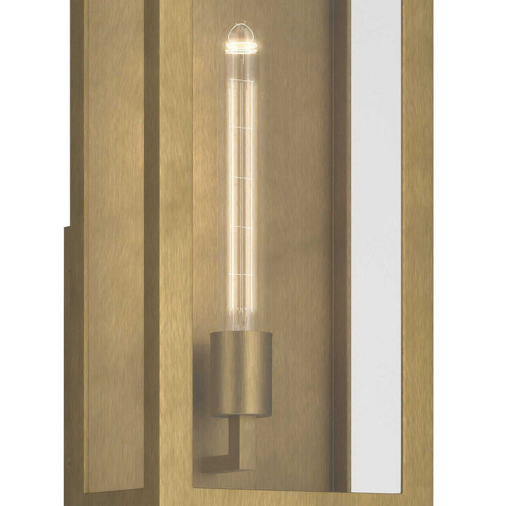 Kichler Canada - 59202NBR - One Light Outdoor Wall Mount - Marea - Natural Brass
