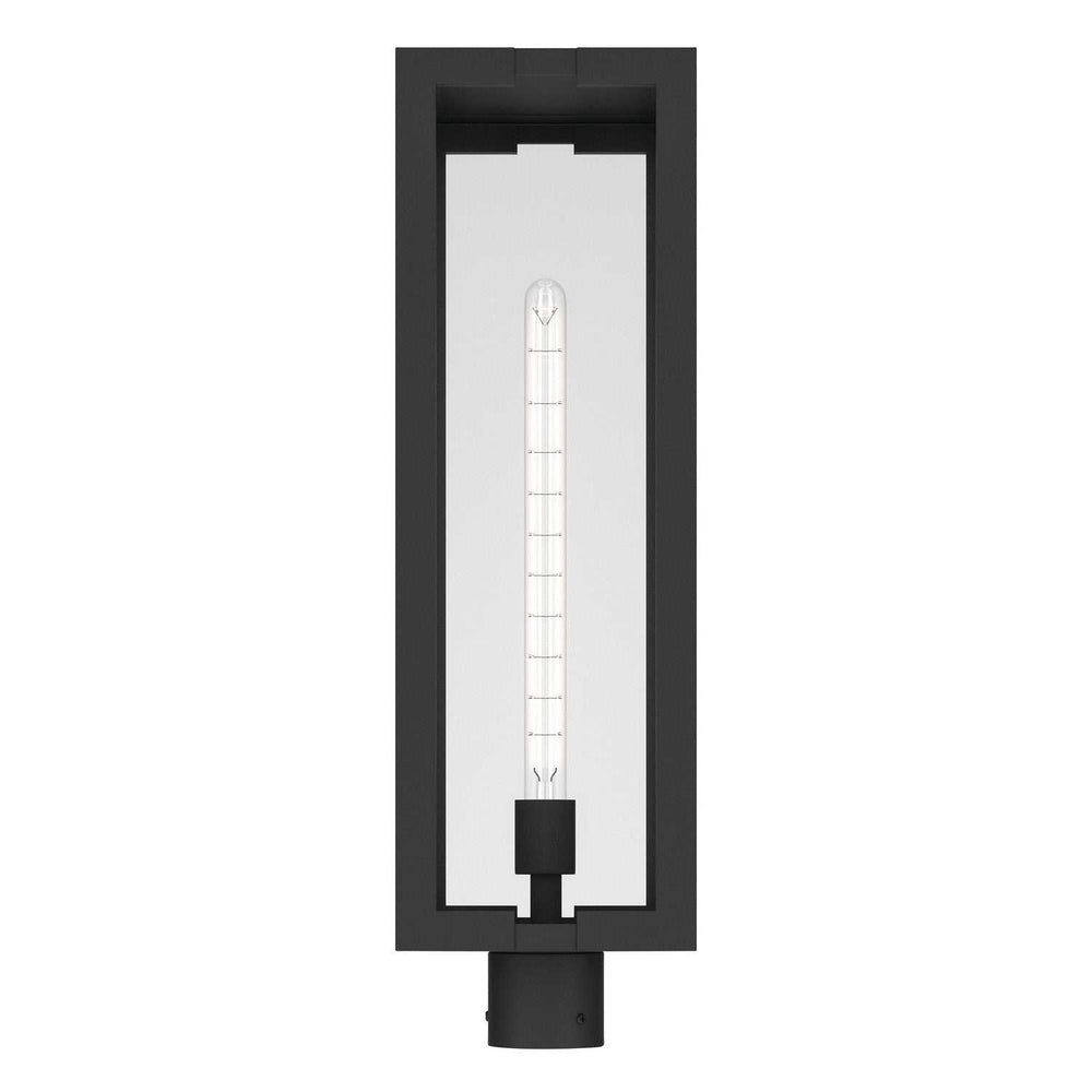 Kichler Canada - 59211BKT - One Light Outdoor Post Lantern - Calen - Textured Black