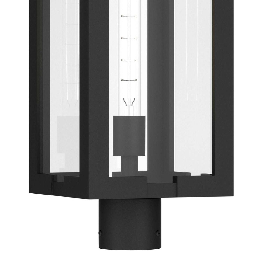 Kichler Canada - 59211BKT - One Light Outdoor Post Lantern - Calen - Textured Black
