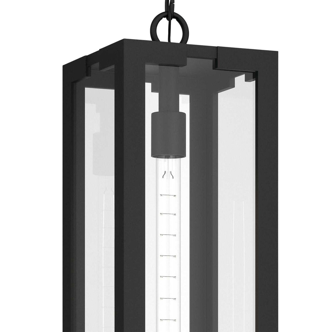 Kichler Canada - 59212BKT - One Light Outdoor Pendant - Calen - Textured Black
