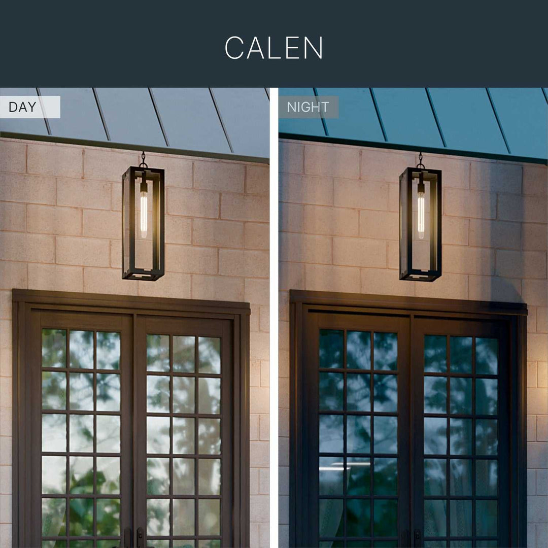 Kichler Canada - 59212BKT - One Light Outdoor Pendant - Calen - Textured Black