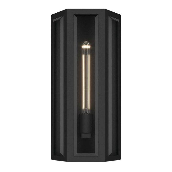 Kichler Canada - 59214BKT - One Light Outdoor Wall Mount - Berens - Textured Black