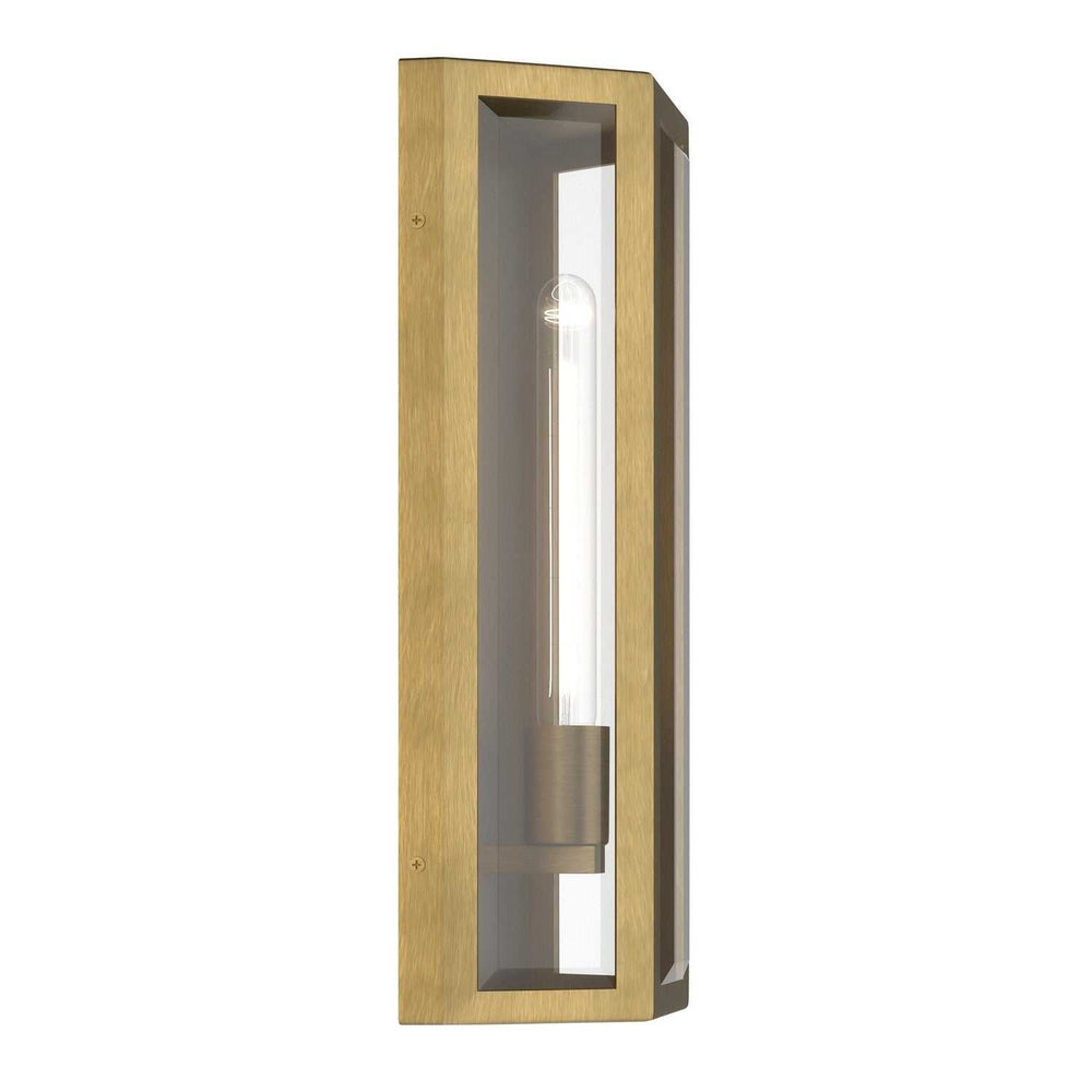 Kichler Canada - 59214NBR - One Light Outdoor Wall Mount - Berens - Natural Brass
