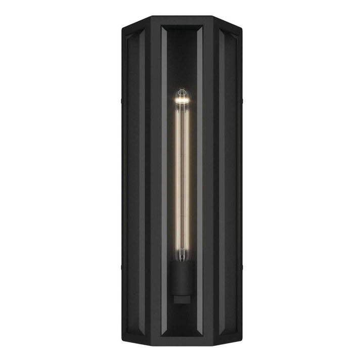 Kichler Canada - 59215BKT - One Light Outdoor Wall Mount - Berens - Textured Black