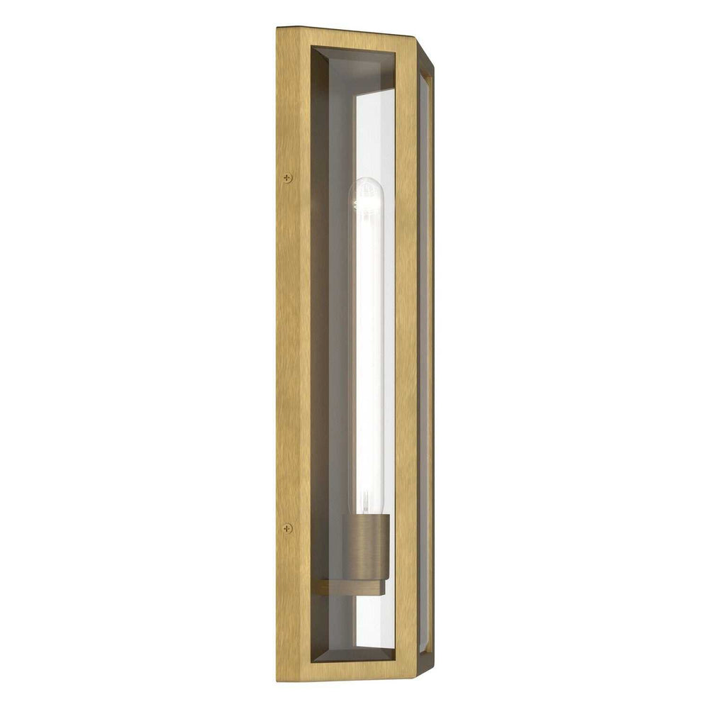 Kichler Canada - 59215NBR - One Light Outdoor Wall Mount - Berens - Natural Brass