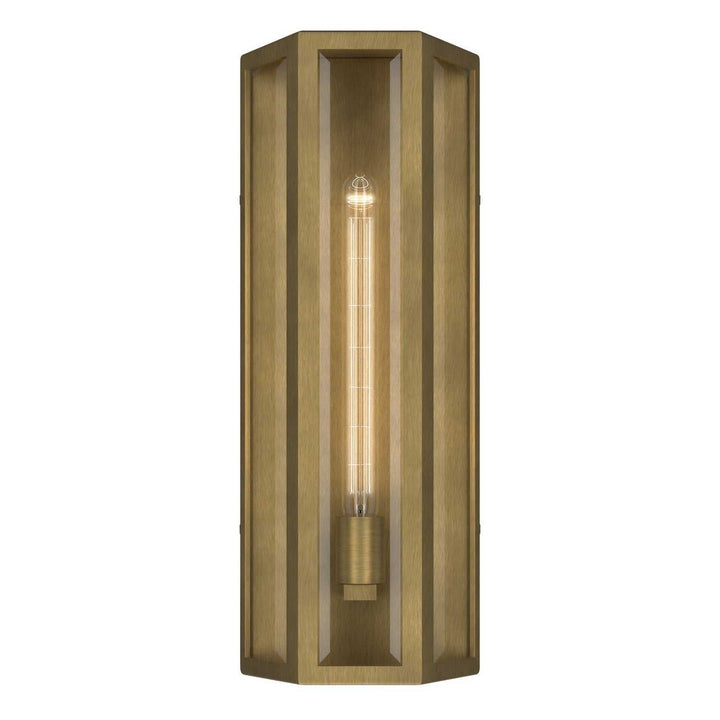 Kichler Canada - 59215NBR - One Light Outdoor Wall Mount - Berens - Natural Brass