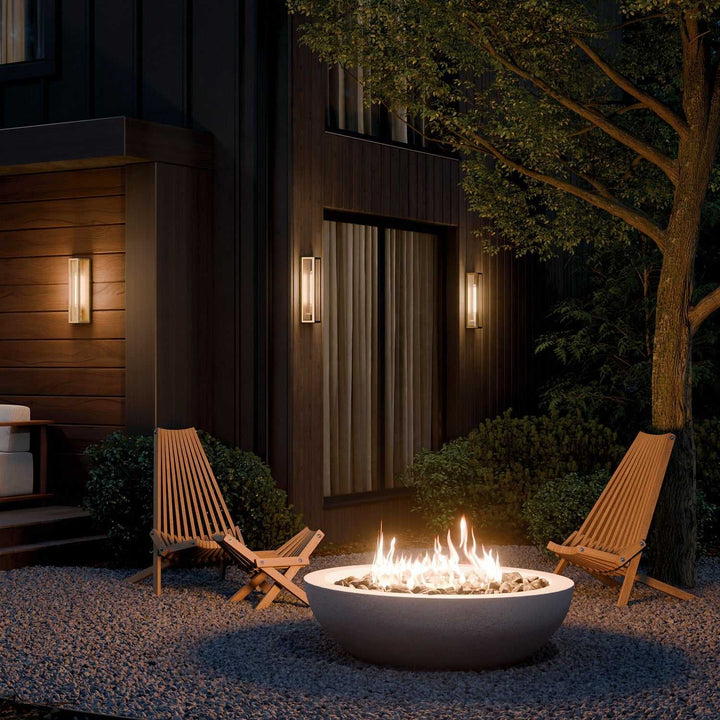 Kichler Canada - 59215NBR - One Light Outdoor Wall Mount - Berens - Natural Brass