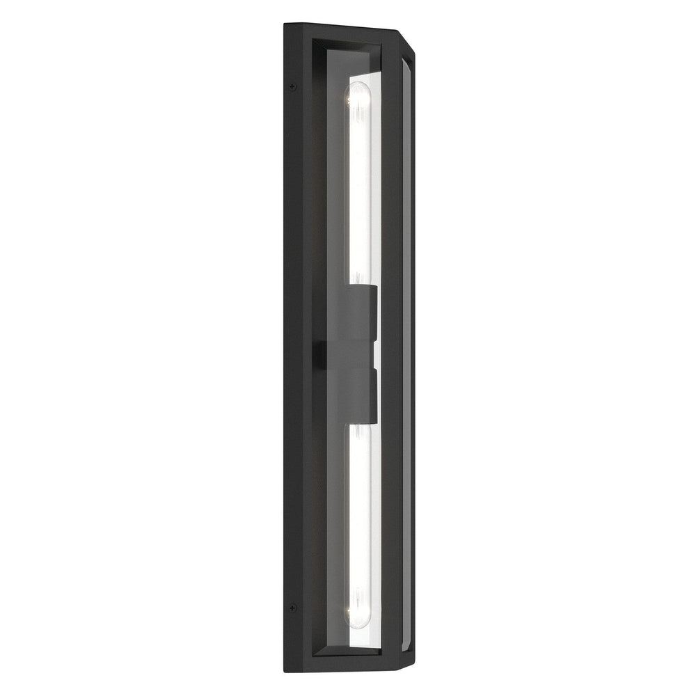 Kichler Canada - 59216BKT - Two Light Outdoor Wall Mount - Berens - Textured Black
