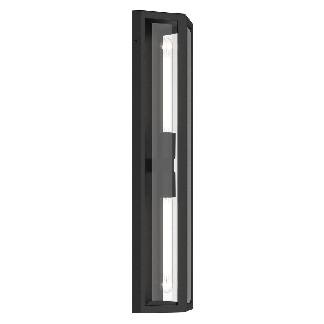 Kichler Canada - 59216BKT - Two Light Outdoor Wall Mount - Berens - Textured Black