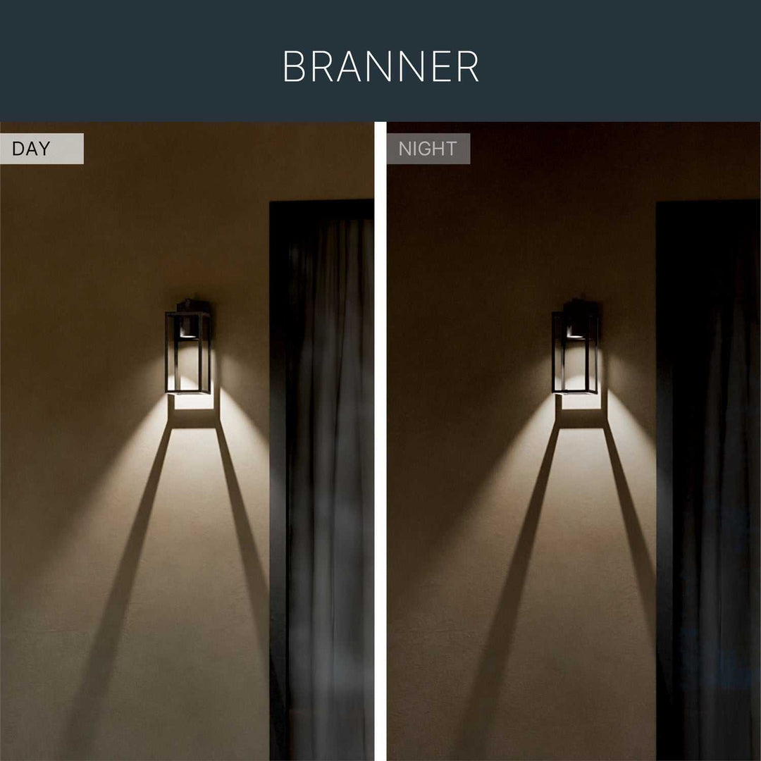 Kichler Canada - 59111OZDS - One Light Outdoor Wall Mount - Branner - Olde Bronze