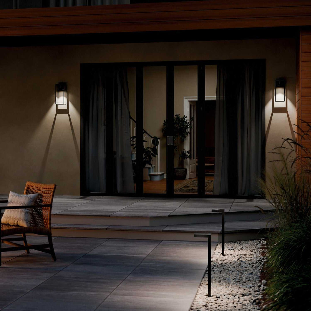 Kichler Canada - 59112BKTDS - One Light Outdoor Wall Mount - Branner - Textured Black