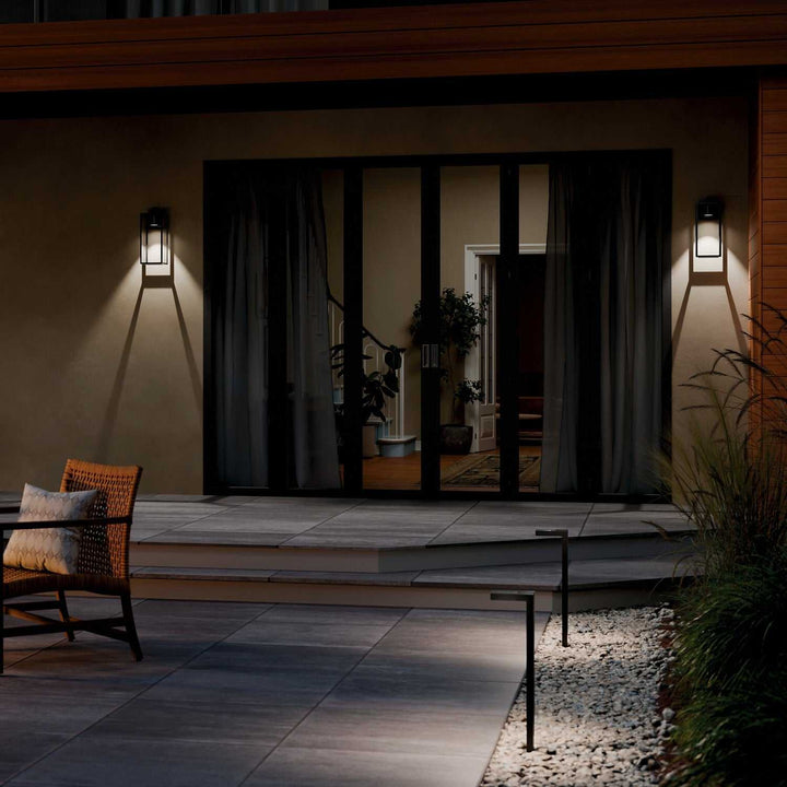 Kichler Canada - 59112BKTDS - One Light Outdoor Wall Mount - Branner - Textured Black