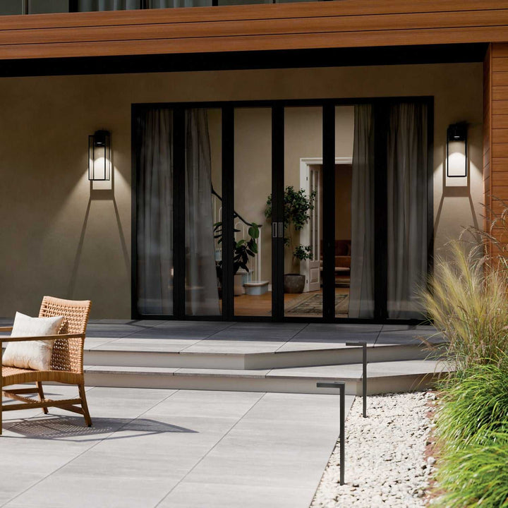 Kichler Canada - 59113BKTDS - One Light Outdoor Wall Mount - Branner - Textured Black