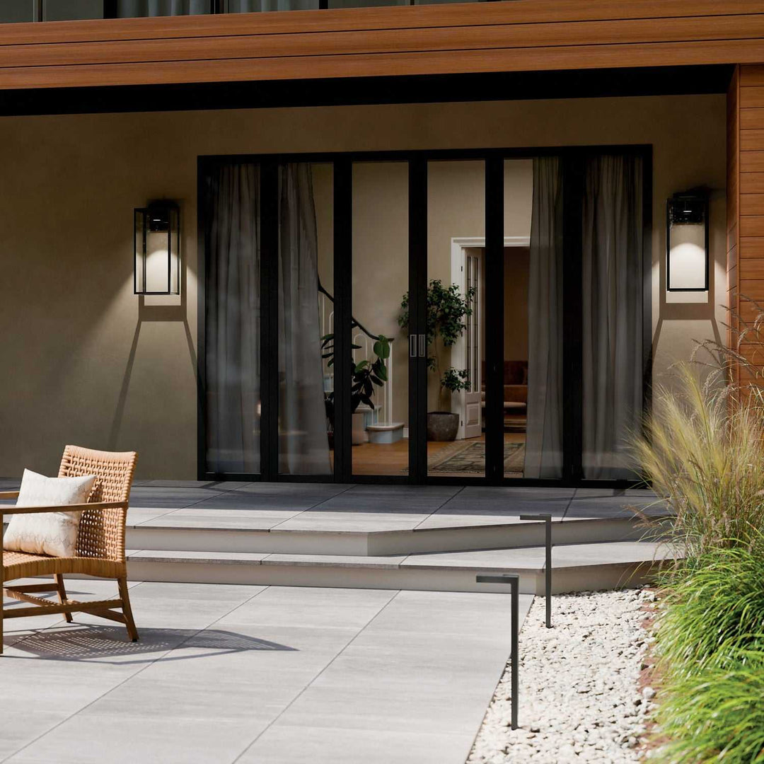 Kichler Canada - 59114BKTDS - One Light Outdoor Wall Mount - Branner - Textured Black