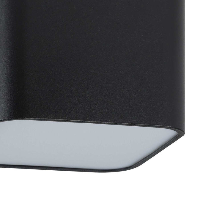 Grimasola LED Flush Mount in Black Eglo Canada