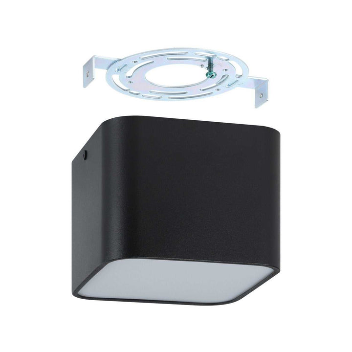 Grimasola LED Flush Mount in Black Eglo Canada