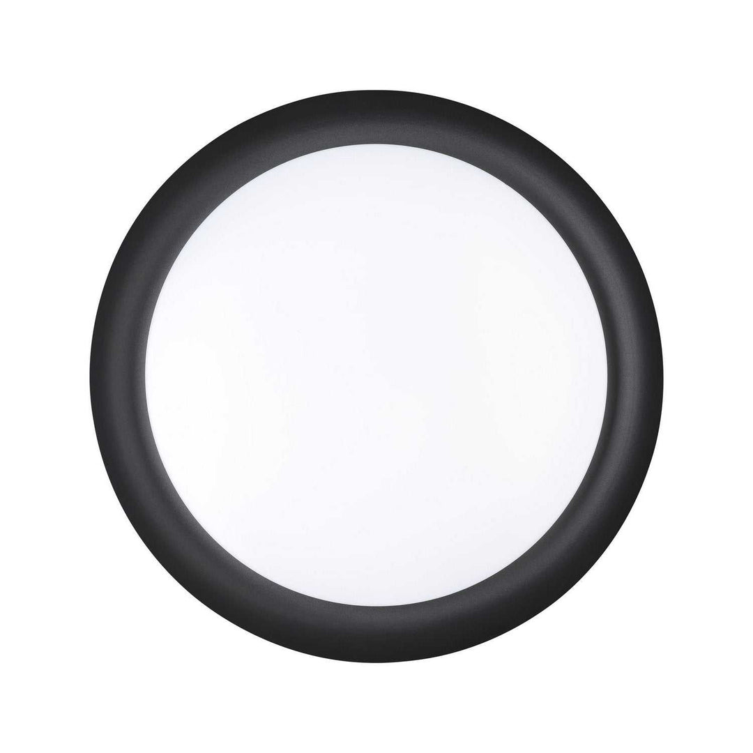 Sebio LED Flush Mount in Black Eglo Canada