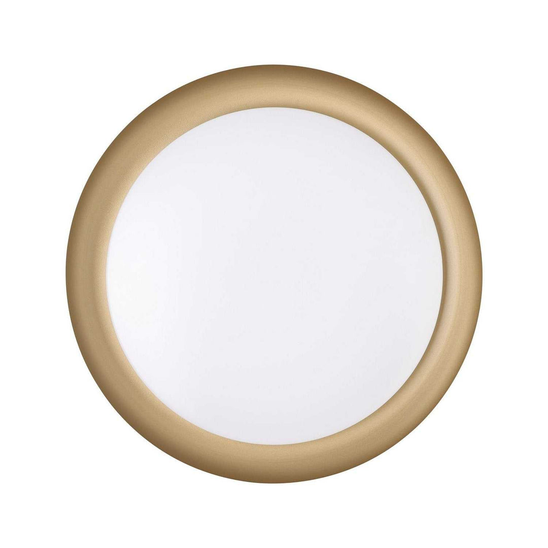 Sebio LED Flush Mount in Black, Gold Eglo Canada