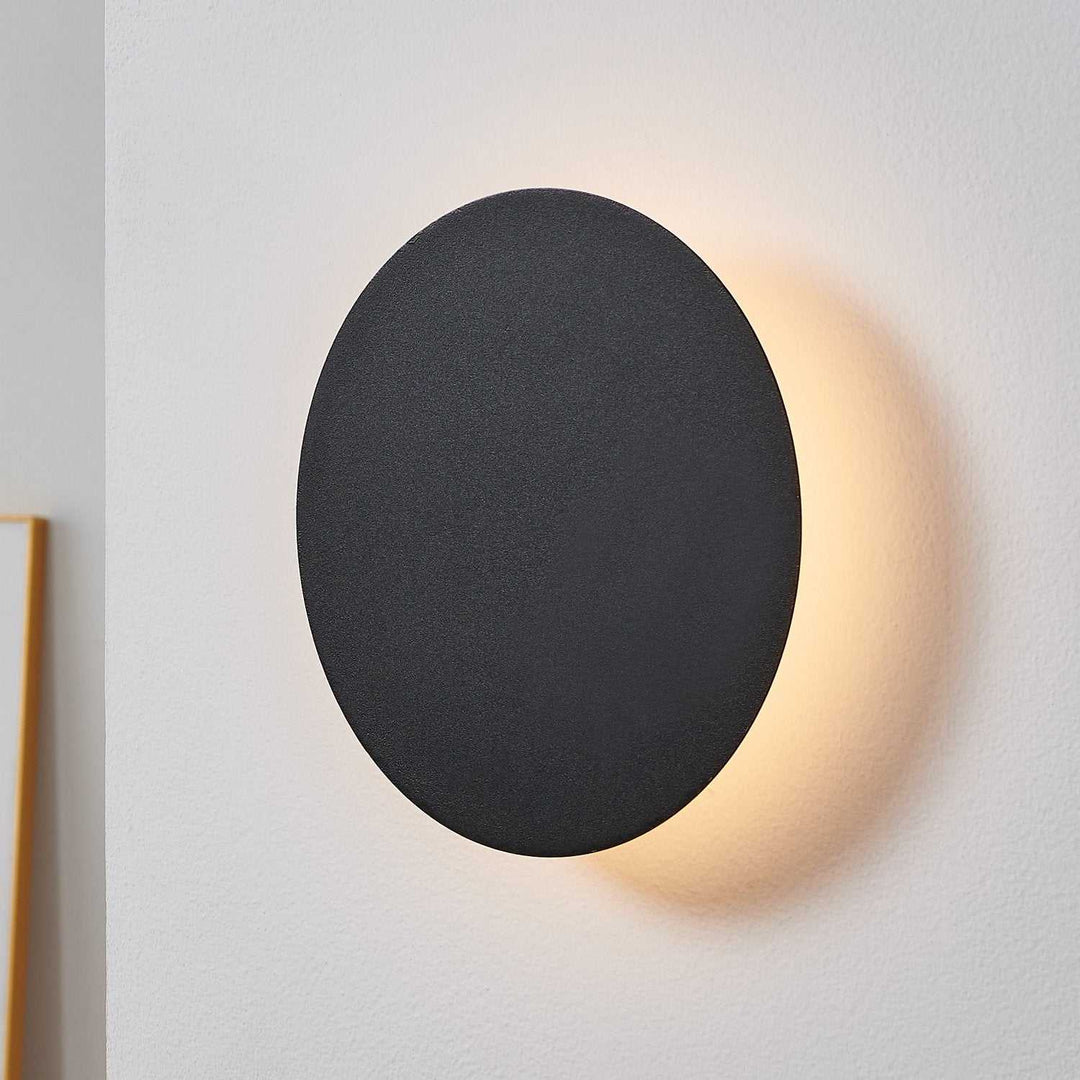 Alamilo LED Wall Sconce in Black Eglo Canada