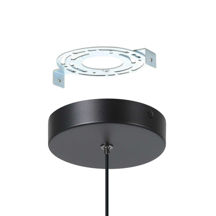 Fruitera LED Pendant in Black, Brushed Gold Eglo Canada