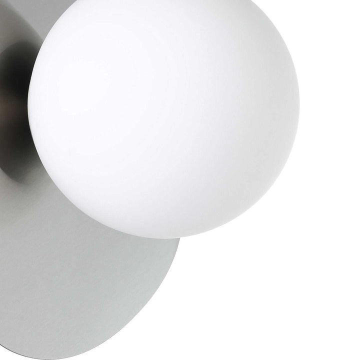Castrovido LED Wall Sconce in Brushed Nickel Eglo Canada
