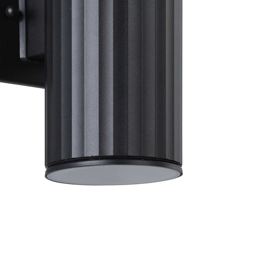 Portillo One Light Exterior Wall Sconce in Black Eglo Canada