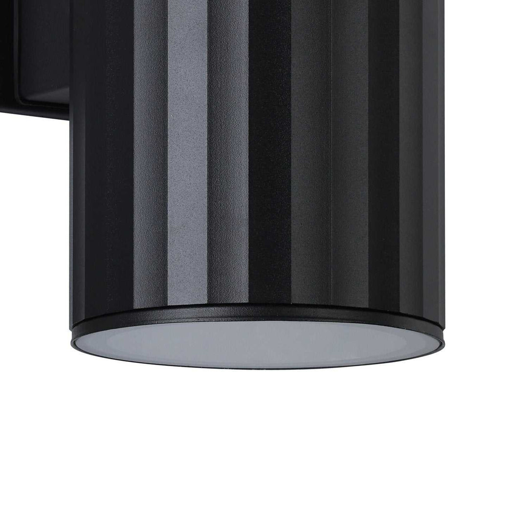 Portillo One Light Exterior Wall Sconce in Black Eglo Canada