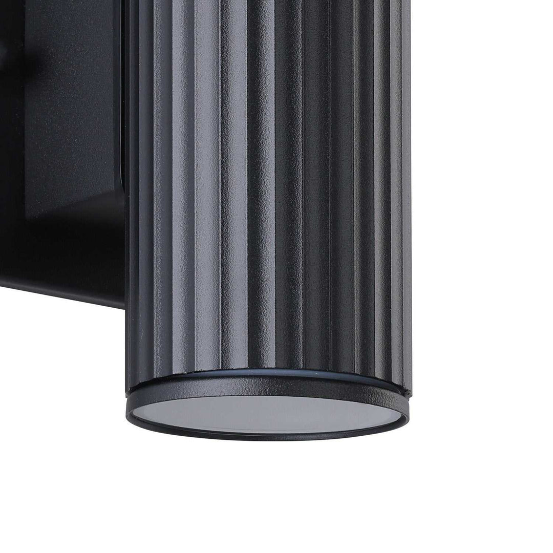 Portillo One Light Exterior Wall Sconce in Black Eglo Canada