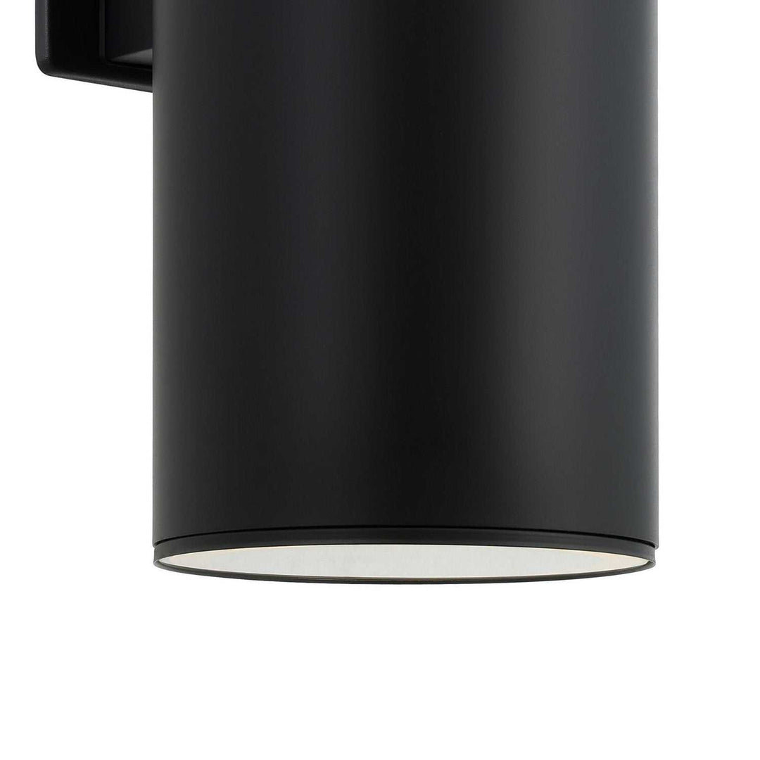Ascoli Two Light Exterior Wall Sconce in Black Eglo Canada