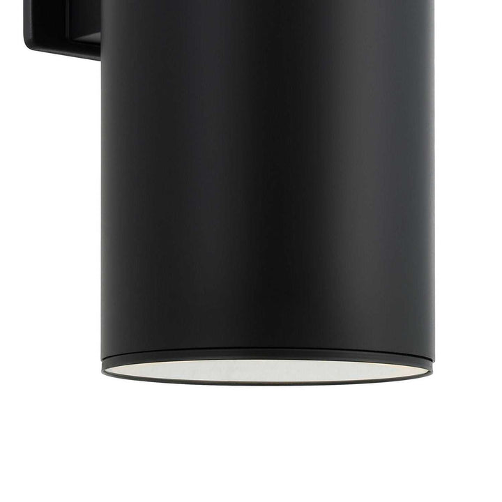 Ascoli Two Light Exterior Wall Sconce in Black Eglo Canada