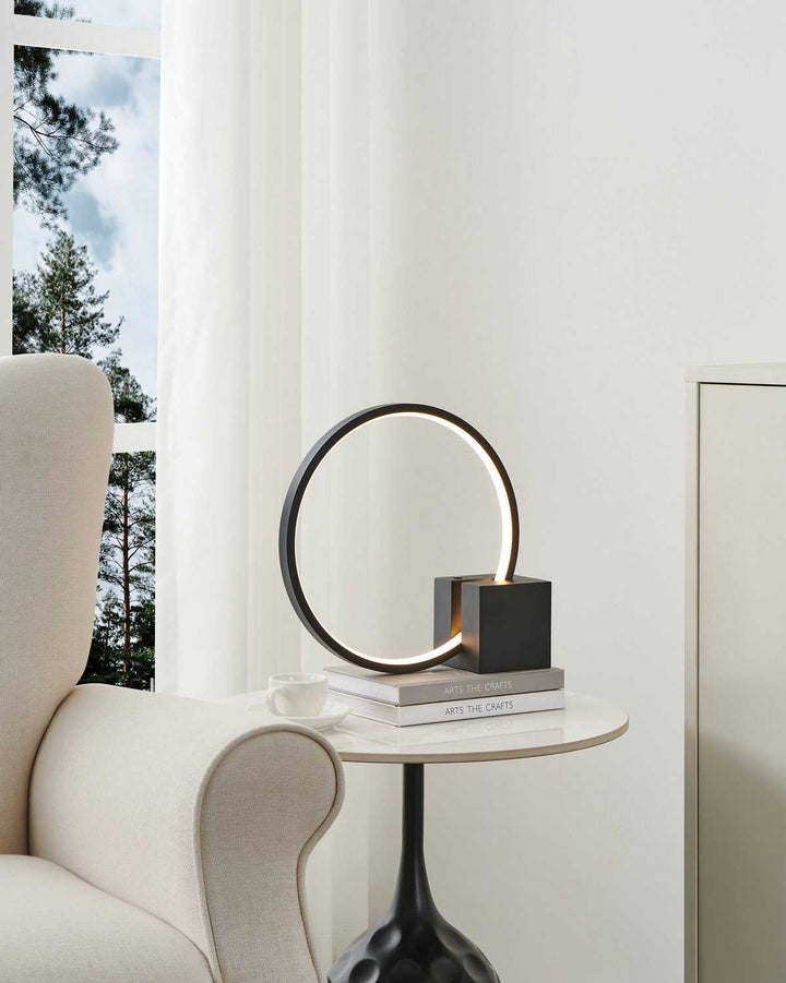 Nassa LED Table Lamp in Black Eglo Canada
