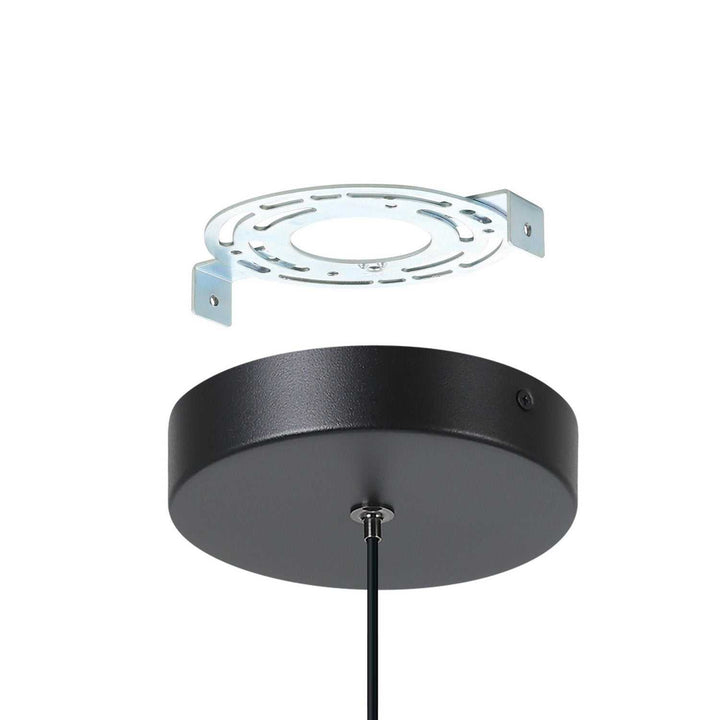 Fruitera LED Pendant in Black, Brushed Gold Eglo Canada