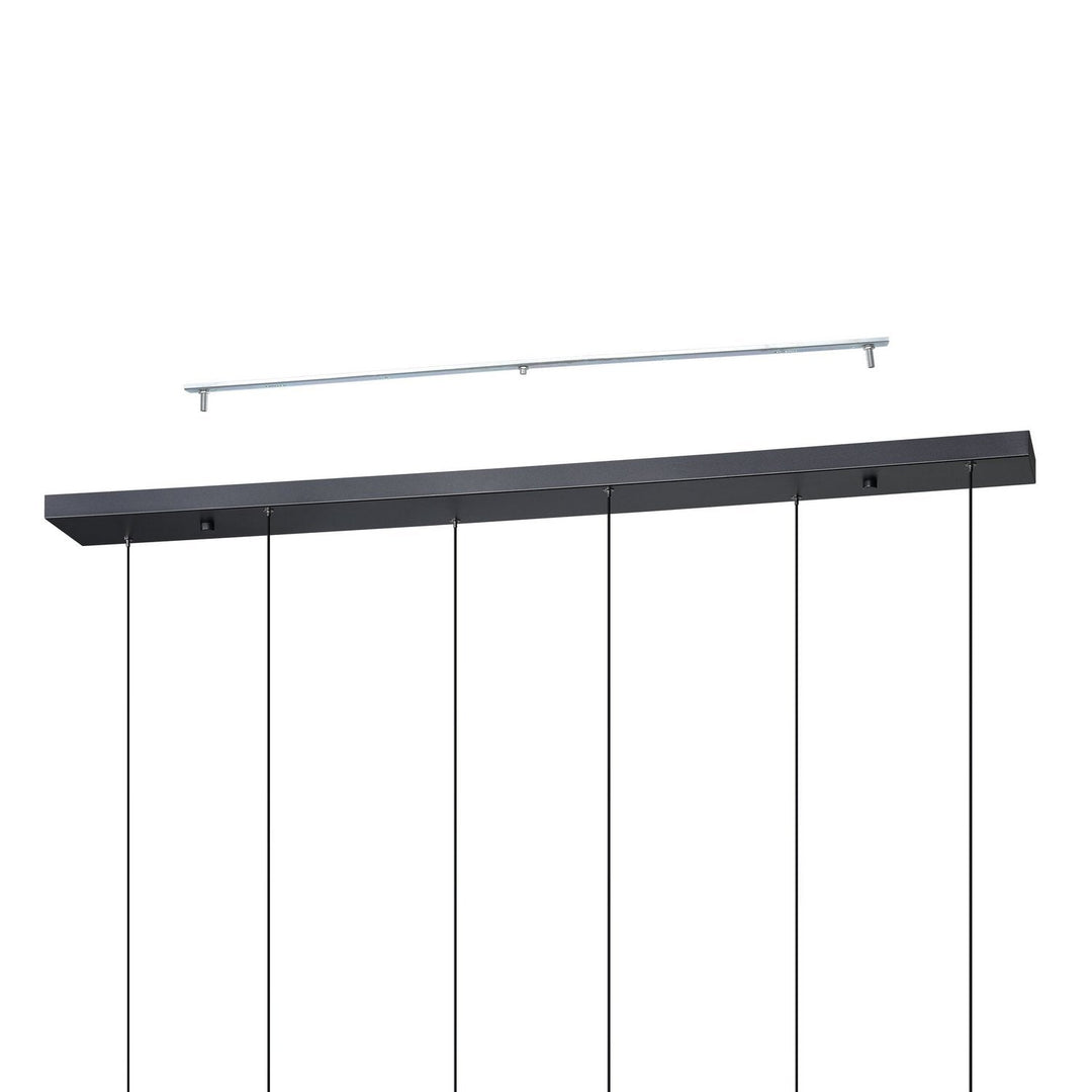 Fruitera LED Pendant in Black, Brushed Gold Eglo Canada
