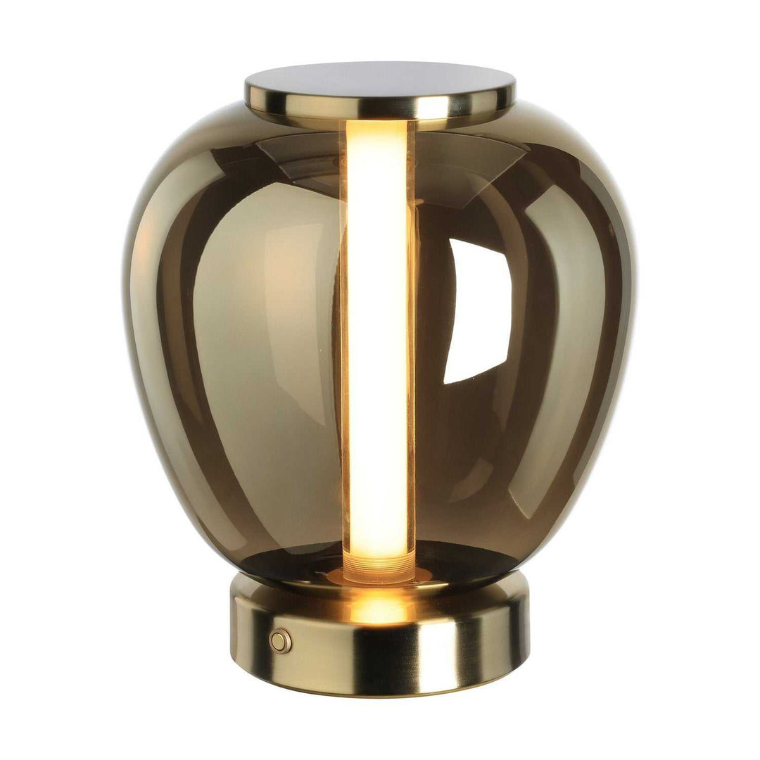 Fruitera LED Table Lamp in Brushed Gold Eglo Canada
