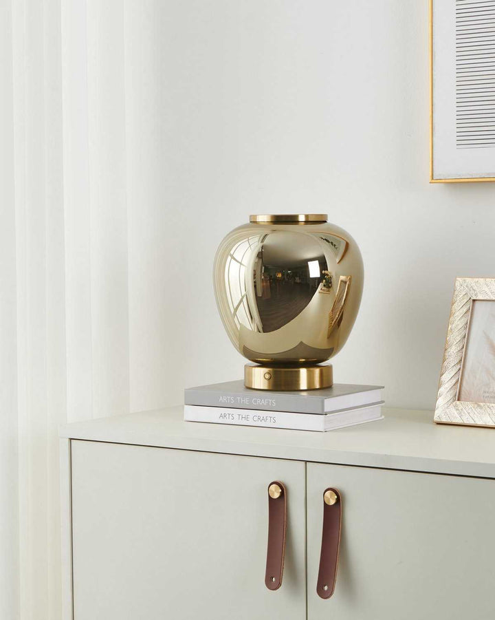 Fruitera LED Table Lamp in Brushed Gold Eglo Canada