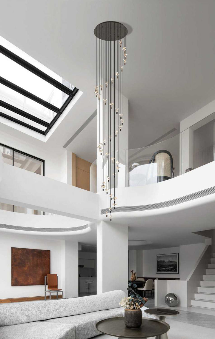 Comareira LED Pendant in Black Chrome Eglo Canada