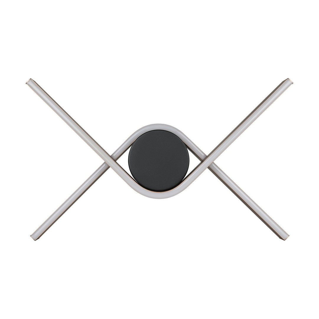 Folcino LED Flush Mount in Bronze, Black Eglo Canada