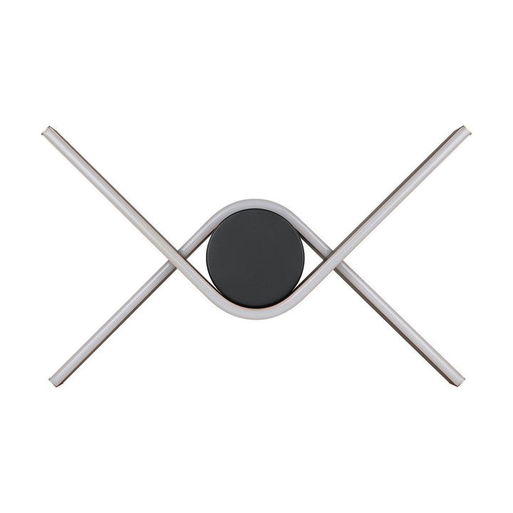 Folcino LED Flush Mount in Bronze, Black Eglo Canada
