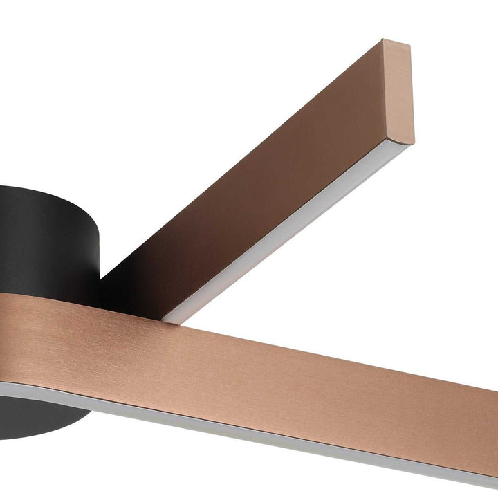 Folcino LED Flush Mount in Bronze, Black Eglo Canada