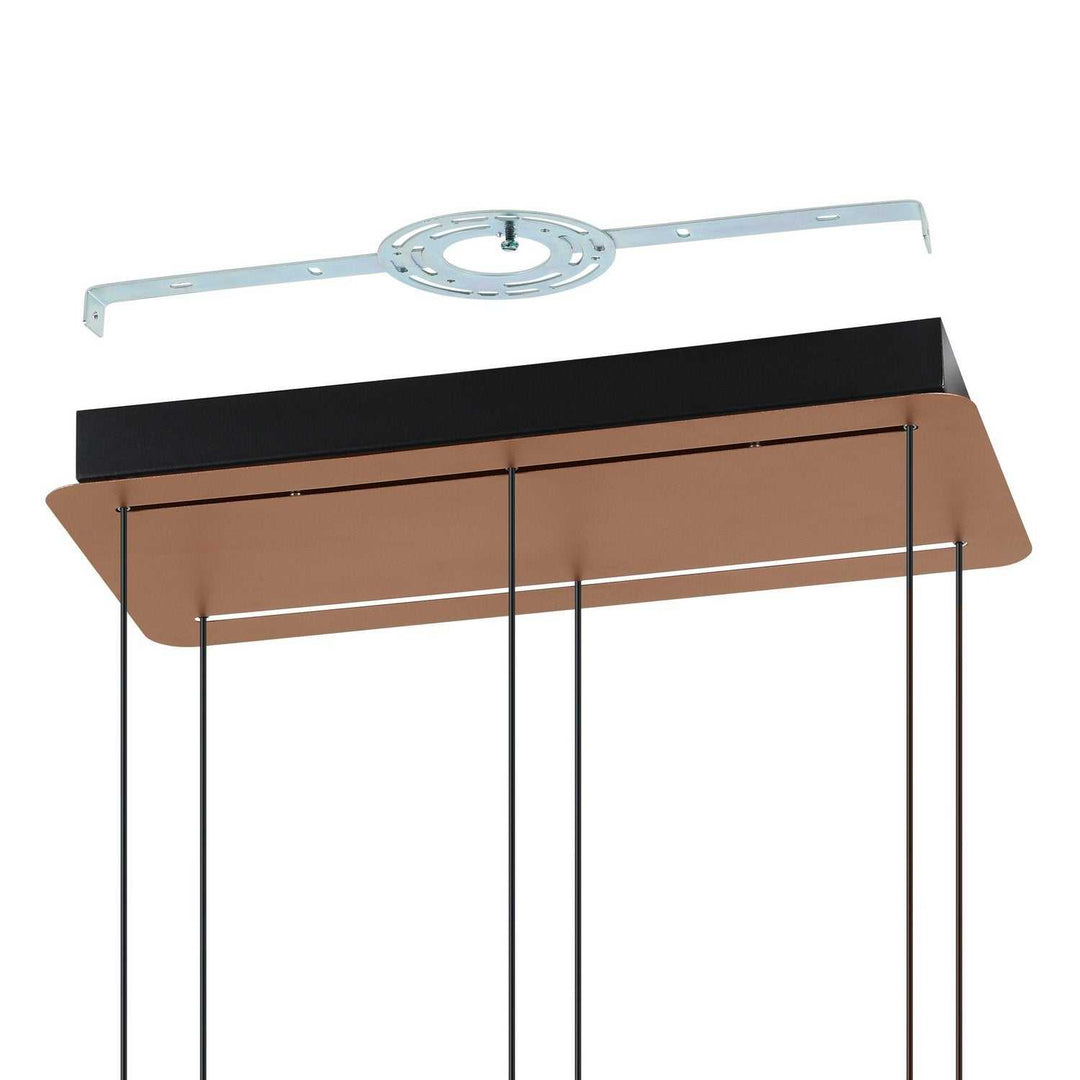 Folcino LED Pendant in Bronze Eglo Canada